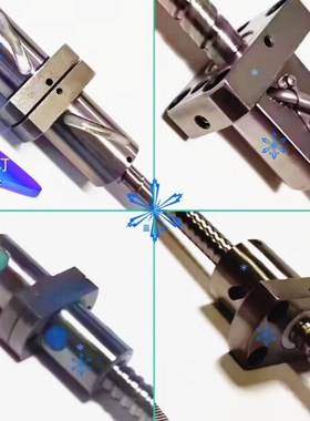 BLK1510滚珠丝杠BLR2020BLW1616BTK2525 3232 3636 4040 5050V