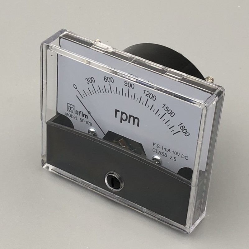 天齐SF-670 1800RPM 10V带可调  带电位器转速表 调速器转速表