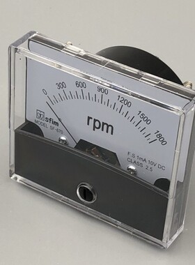天齐SF-670 1800RPM 10V带可调  带电位器转速表 调速器转速表