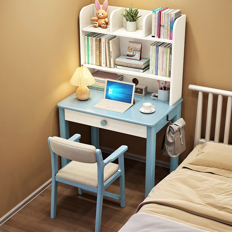 实木书桌中小学生写字桌书架一体台式电脑桌小户型家用卧室学习桌,农用物资,苗木固定器/支撑器,淘宝优惠券,粉丝福利购,淘宝优惠卷