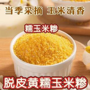 正宗香糯玉米碴米饭伴侣当季新米小碴子玉米粘碴子可煮饭煮粥糯米