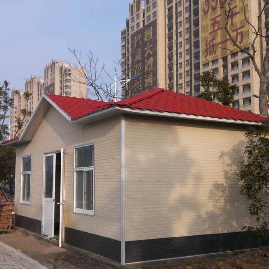 优惠供应【外装饰/PVC/金属雕花板】金属雕花板活动房/PVC活动房