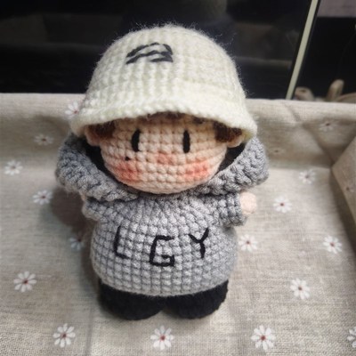 王曼昱林高远同款书包玩偶挂件手工钩织成品毛线挂件钥匙扣