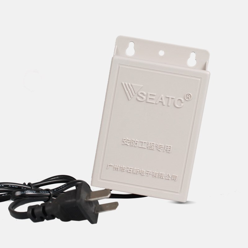 石新J款12V2A室外防雨型C款监控用J型开关电源双出线电源适配器