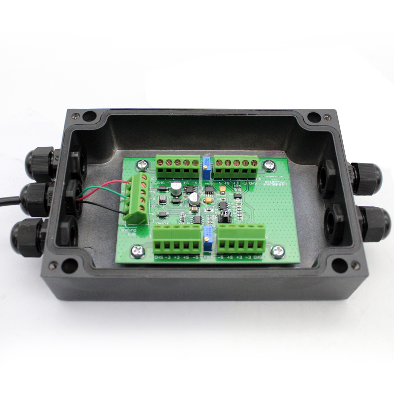 高精度称重变送器压力放大器测力拉力信号放大器4-20Oma/0-10/5