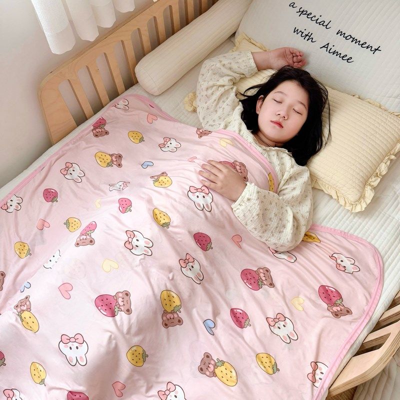 宝宝冰丝毯新生婴儿被子夏季薄款儿童盖毯巾空调被幼儿园午睡毯子,婴童用品,婴童毛毯/盖毯,淘宝优惠券,粉丝福利购,淘宝优惠卷