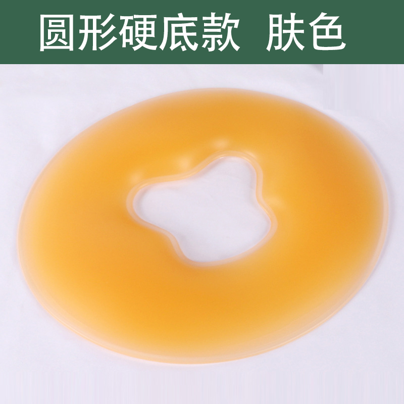 美容趴着按摩专i用枕胸枕硅胶枕趴脸垫凉枕垫趴垫床洞脸垫枕头有