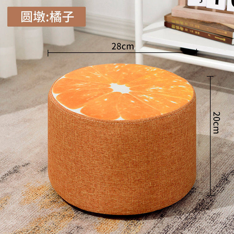 小凳子家用椅子门口换鞋凳矮凳布艺圆凳时尚沙发矮凳地毯可坐板凳,住宅家具,矮凳,淘宝优惠券,粉丝福利购,淘宝优惠卷