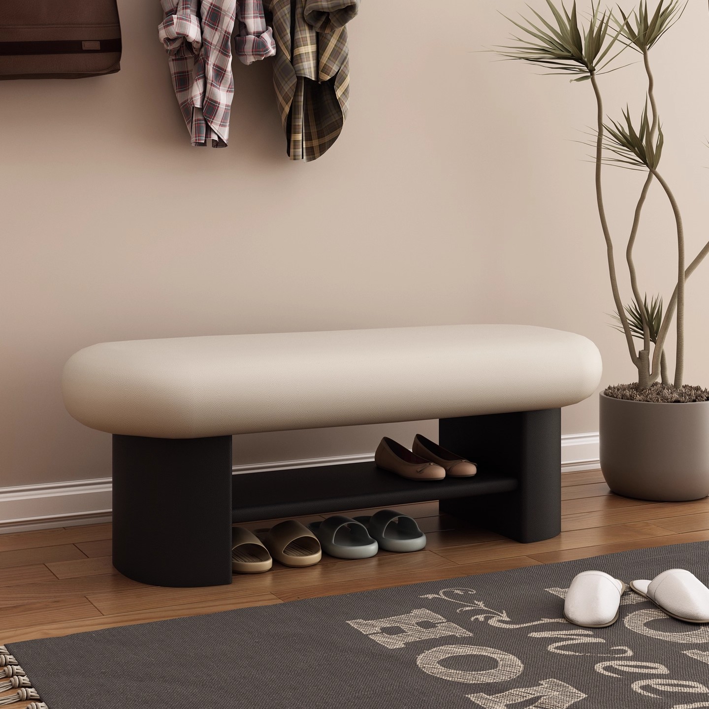 蘑菇头换鞋凳家用门玄关换鞋凳子