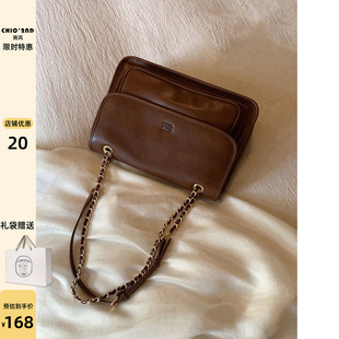 南风Chio2nd 托特包包女秋冬上班日常通勤百搭链条包单肩斜挎大包