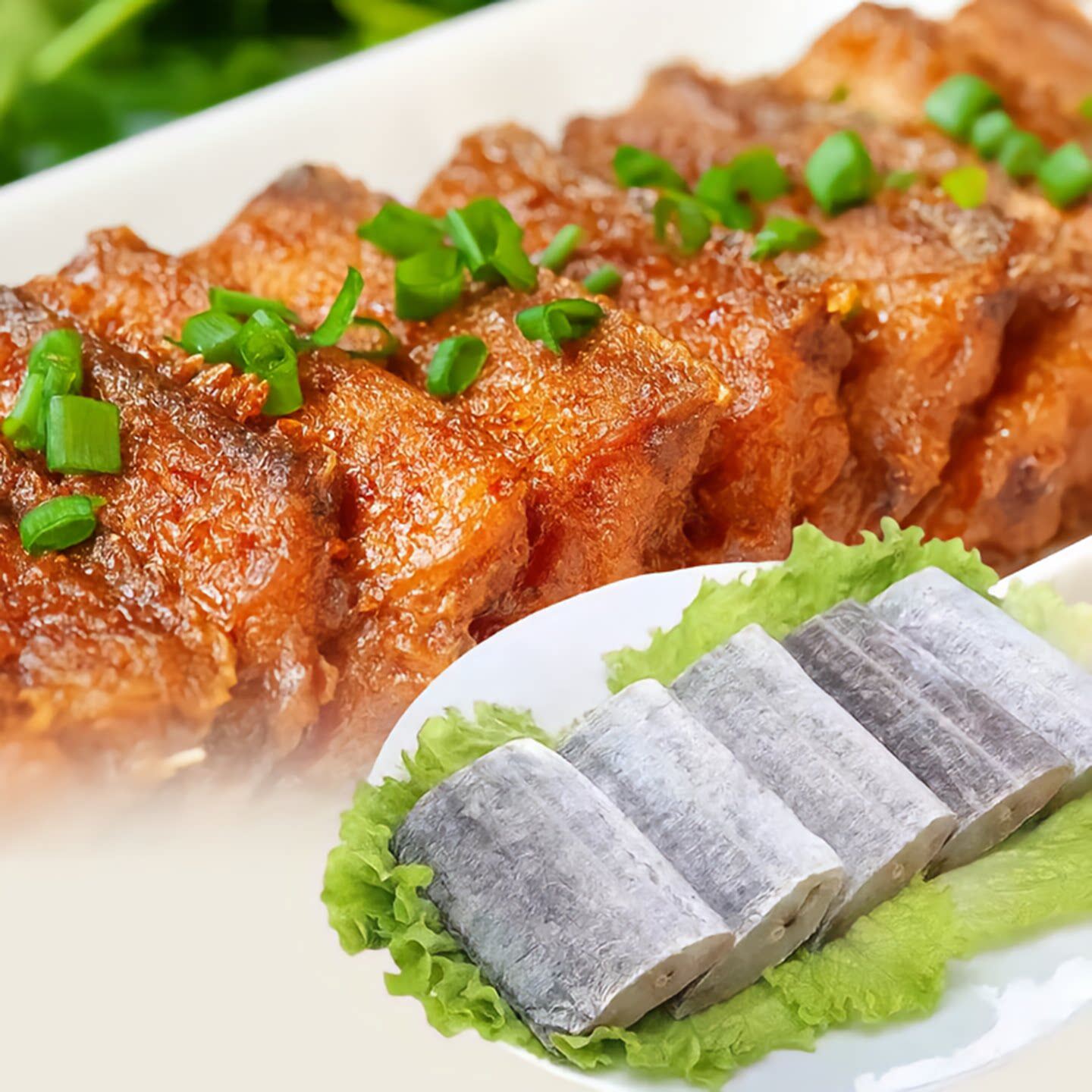 雪溪深海带鱼段冰鲜鱼排海捕现杀冷冻鱼中段鲜美原生态海鲜鱼肉快