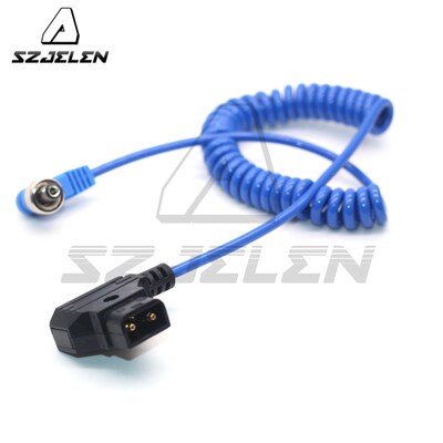 D-TAP转DC2.5弯头带锁阿童木图传Blackmagic监视器电源线