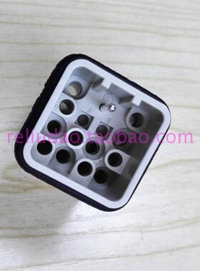 WAIN连接器HQ-012-0-MC公芯HQ-012-0-FC母芯10A/250V唯恩原装12孔