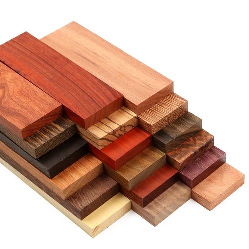 木材原料青冈木黄檀木推刨子料硬木绿檀木缅甸黄花梨血龙木弹弓料