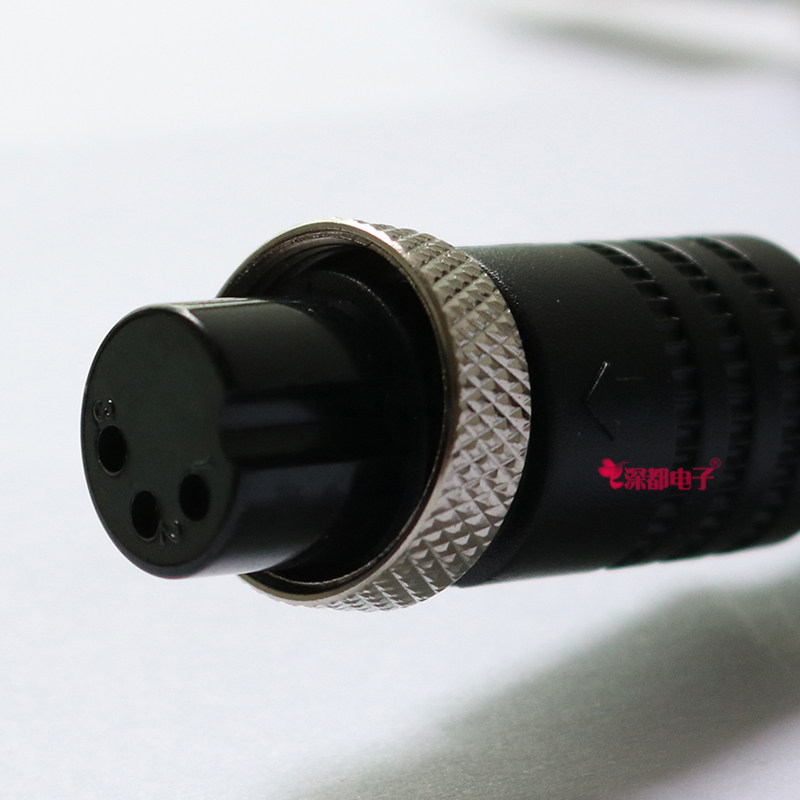 烙铁手柄3孔接口插拔式1321发热芯2针精菱华光海锐智能猫爱思936B