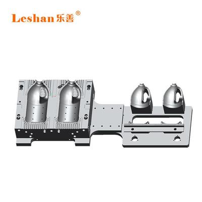 广东乐善吹塑机吹圆瓶模具加工吹瓶机模具PP中空吹瓶模具广东