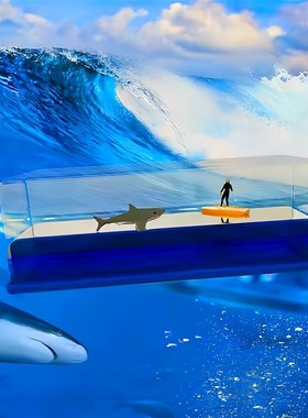 领养一朵云云朵流体摆件解压毕业小C漂流瓶礼物泰坦尼克号治愈情