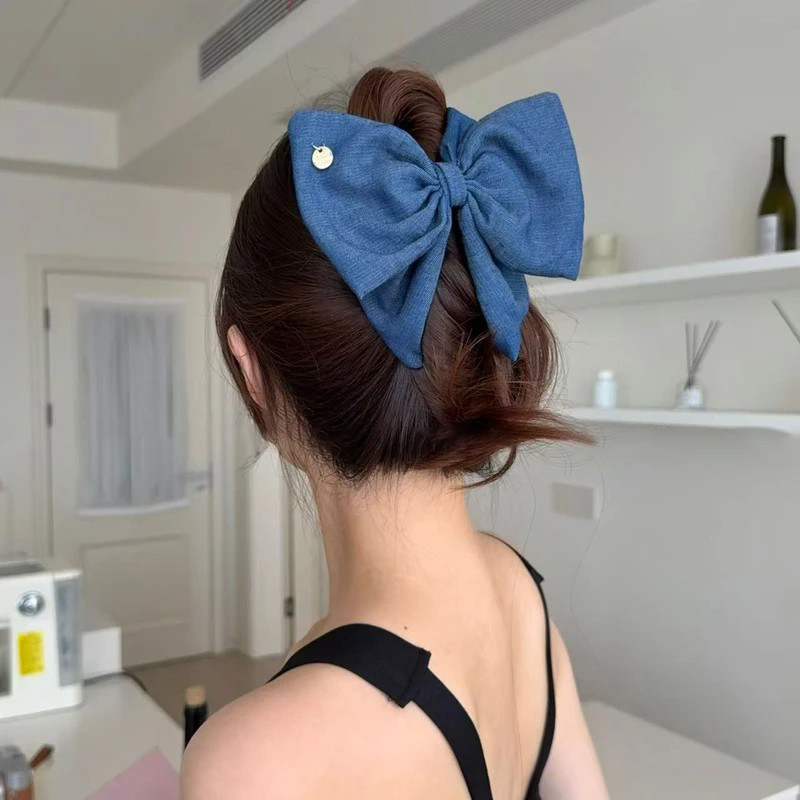 韩系全盘饱满后脑勺蝴蝶结三角