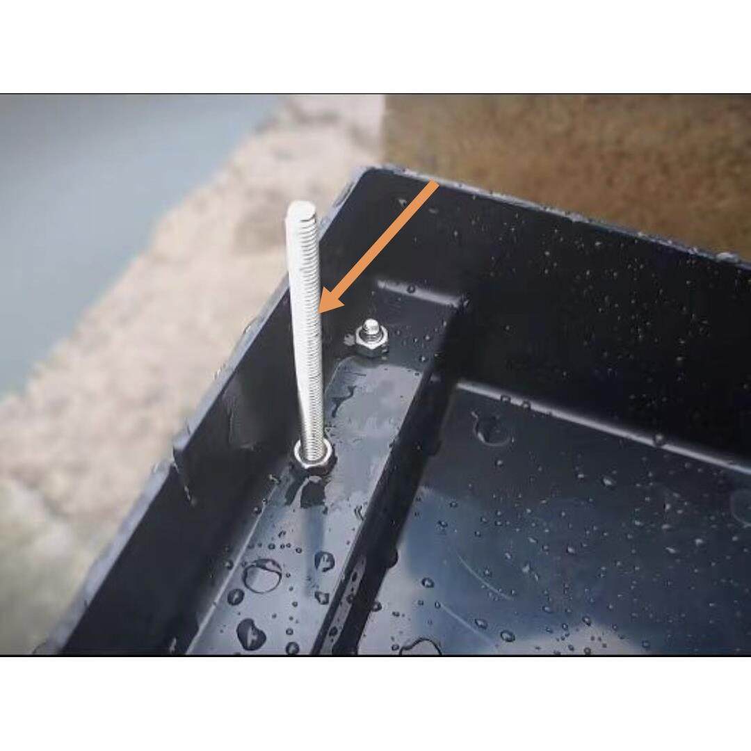 打窝船挂钩螺丝专用螺丝长螺丝拉钩螺丝4颗