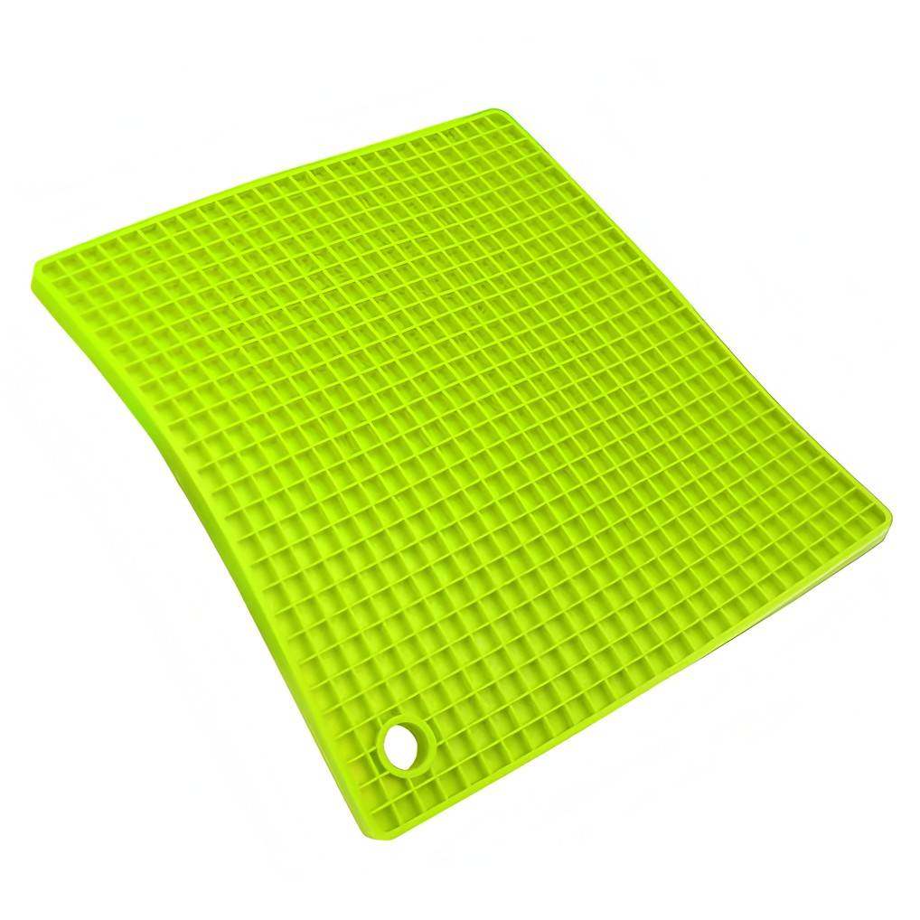 厚的要人命！出老美大号方形矽胶隔热垫餐垫桌垫防烫垫家用防滑垫