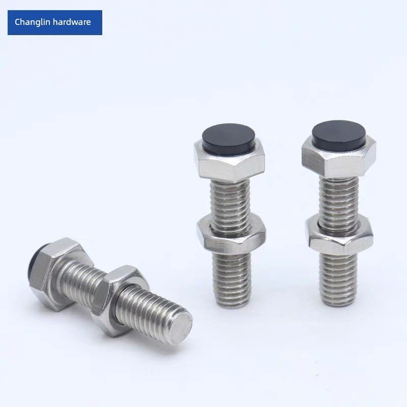 止动螺栓带聚氨酯缓冲限定位螺丝SUST PSST TDB71 TDB51气缸专用