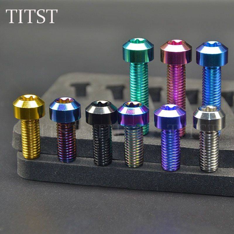 TITST钛斯特 M8*15-100mm正反丝圆柱内梅花钛合金螺丝摩托车螺丝
