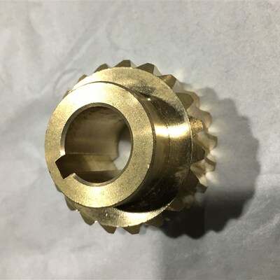 JJ-5水泥胶砂搅拌机配件 铜涡轮 铜蜗轮齿轮 蜗杆 胶砂搅拌机配件