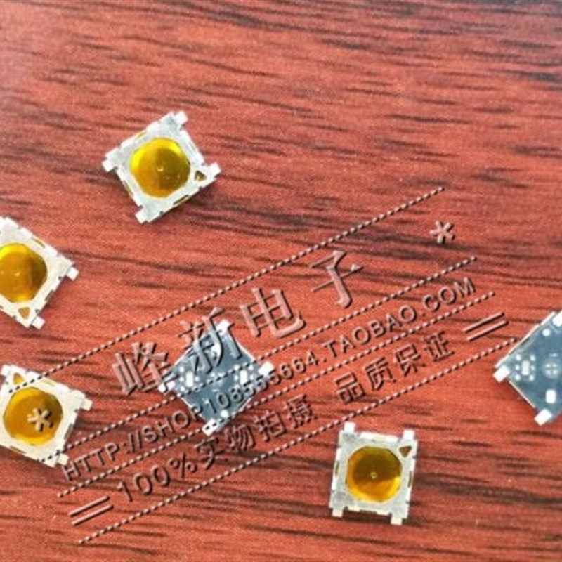 日本摄像机音响薄膜2次两档按键微动轻触开关自复位4脚贴片