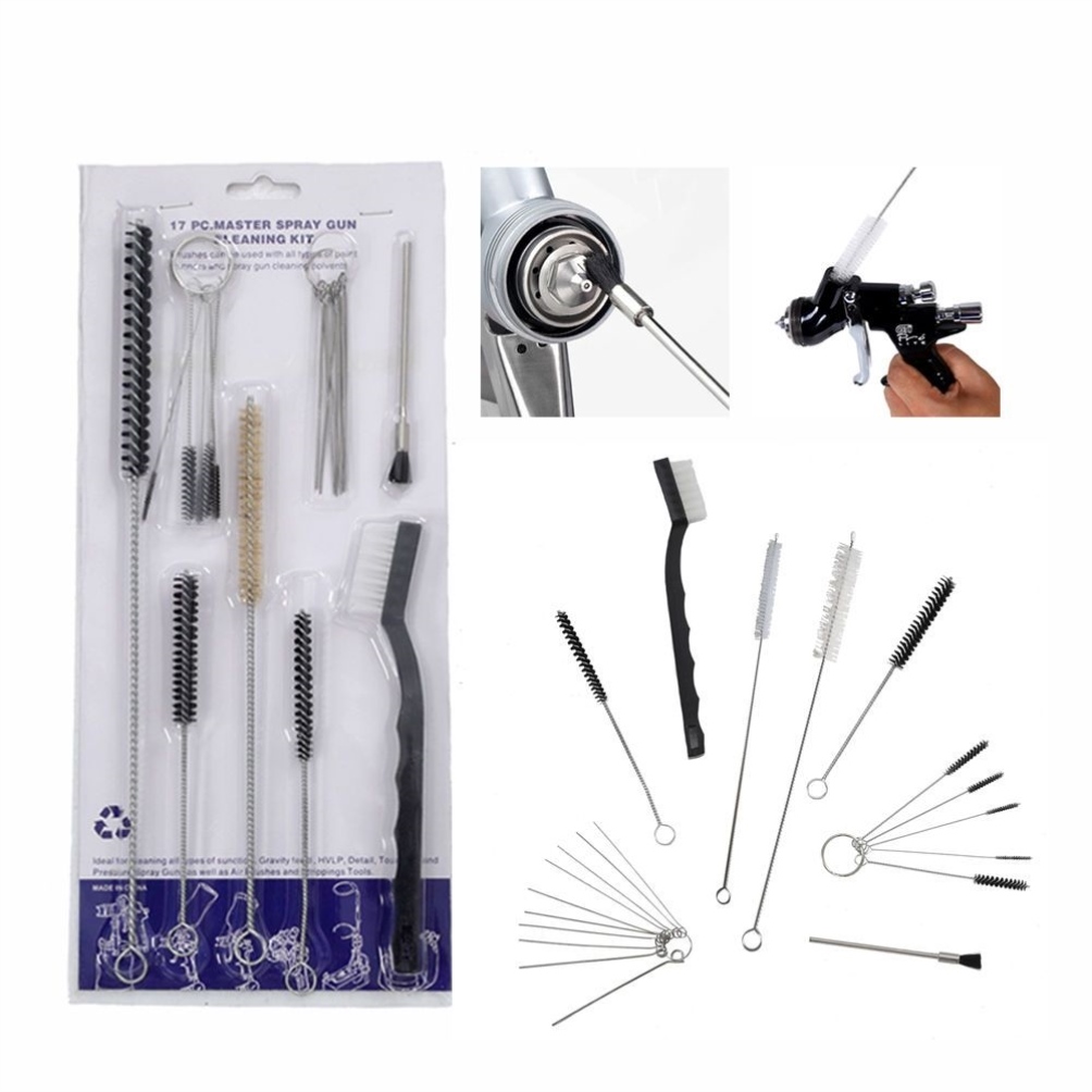 喷枪清洗工具汽车喷枪清洗工具套装喷笔清洁刷子汽修喷漆枪油漆枪