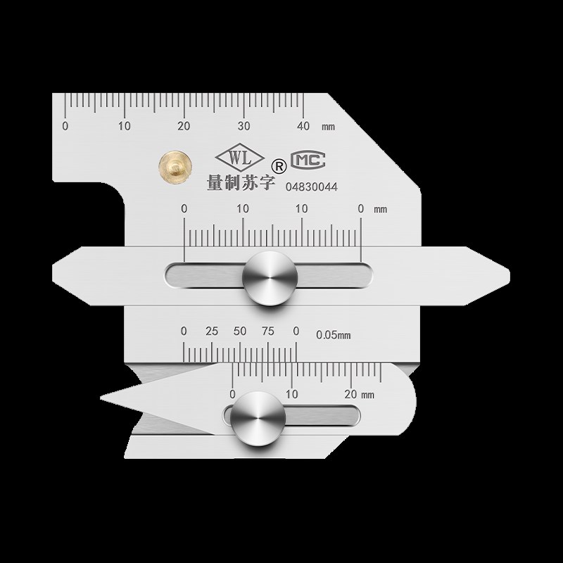 常州华工HJC40型焊缝检测尺HJC60型HJC30焊接检验尺MG-11二片规