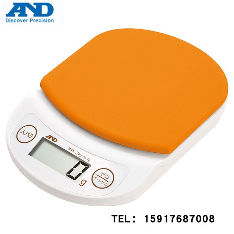 日本AND厨房电子秤 UH-3302-O;UH-3302-R;UH-3302-W