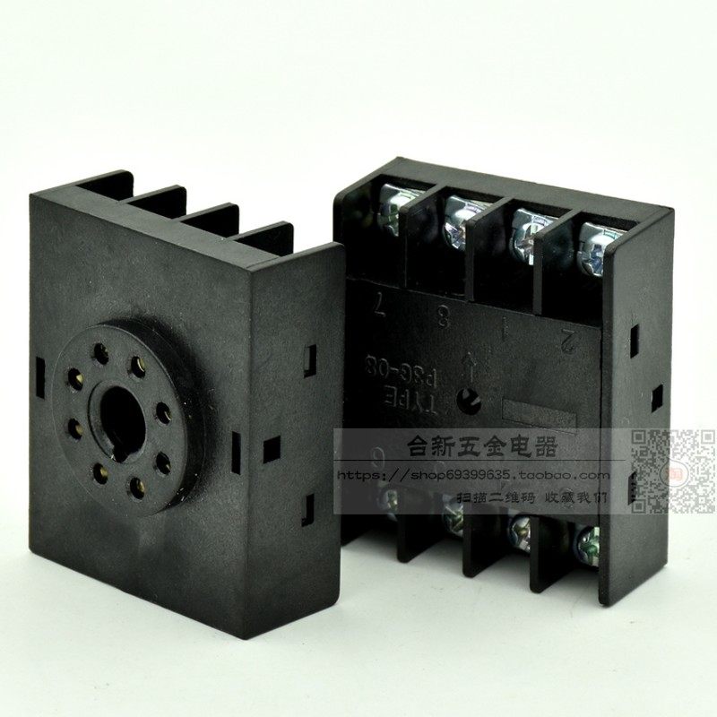 P3G-08圆8脚座子 继电器反底座P3G-08 面板后安装接线座子P3G-08,标准件/零部件/工业耗材,输送带/传送带,淘宝优惠券,粉丝福利购,淘宝优惠卷