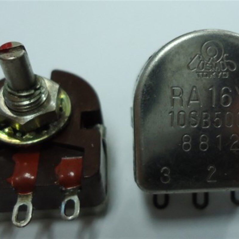 原装日本进口TOCOS线绕电位器RA16Y-10S-B500欧10mm轴