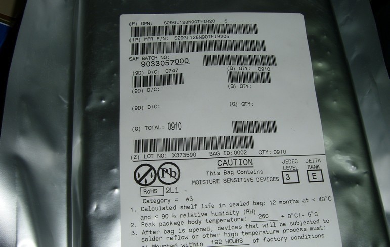 S29GL128N90TFI020  进口拆机 S29GL128N90TFI02