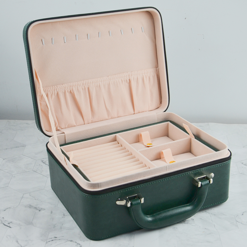 多功能简约耐用首饰品收纳u盒外出旅游便携看货家用女生送节日礼