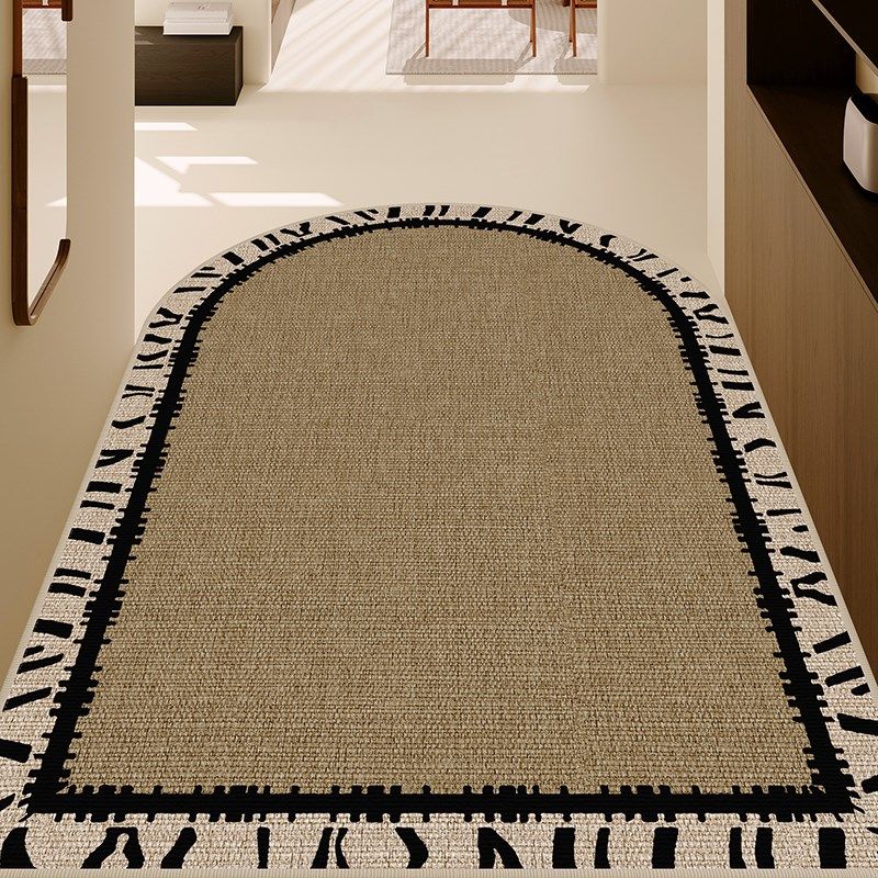 圈绒入户门地垫法式拱形半圆形地毯耐脏脚垫家用门口玄关进门垫子,居家布艺,入户地垫,淘宝优惠券,粉丝福利购,淘宝优惠卷