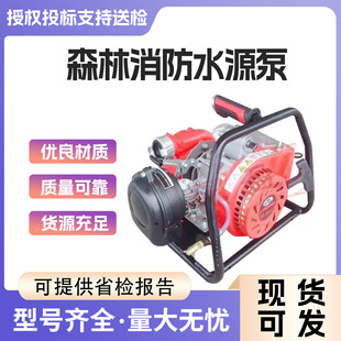 森林消防水源泵功率≥10马力机动泵吸程≥8m大流量手抬离心泵