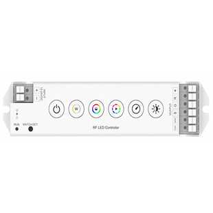 自复位开关调光 48VDC10动态模式 ?温LED控制器 五通道RGB