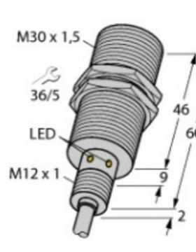 现货BI15U-EM30WD-AP6X原装  BI15U-M30-AP6X电感式传感器