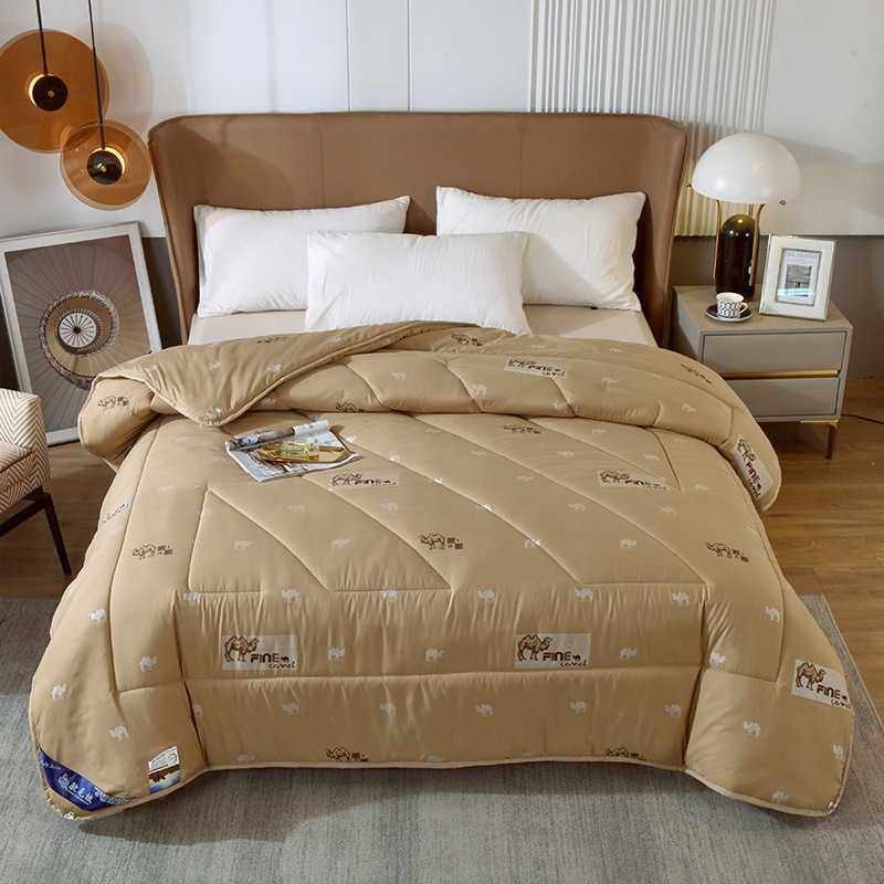 新款加厚被子斜纹防雨布驼毛保暖被芯直销秋冬会销驼绒冬被,3C数码配件,摄像机配件,淘宝优惠券,粉丝福利购,淘宝优惠卷