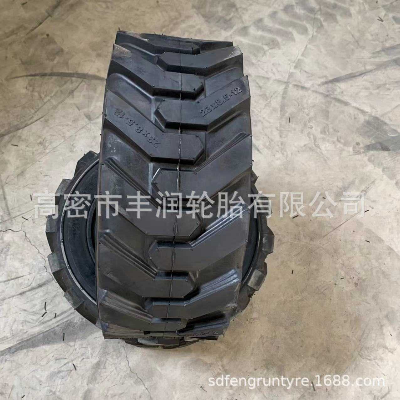 现货滑移装载机轮胎23*8.5-12 23x8.5-12NHS割草机真空胎12层级