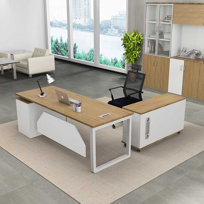 办公家具单人办公桌经理桌简约现代老板桌职员电脑桌大班台主管桌