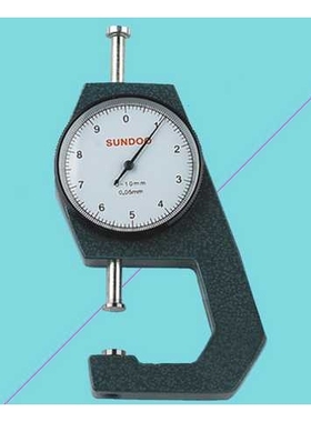 SUNDOO山度LP-4010皮革测厚规 皮革测厚仪 测厚规0-10 测厚计