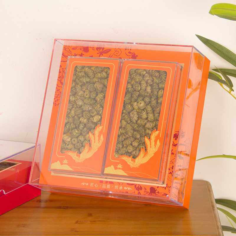 橙色水晶滋补品名贵礼品通用礼盒双拼三拼四拼海味干货包装盒空小,模玩/动漫/周边/娃圈三坑/桌游,模型制作工具/辅料耗材,淘宝优惠券,粉丝福利购,淘宝优惠卷