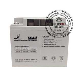 免维护蓄电池12V38AH铅酸蓄电池 UPS电源 闽华电瓶 UPS不间断电源