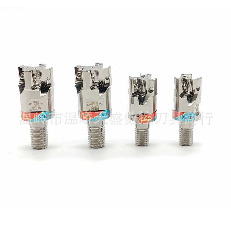 M4肯纳快进给锁牙头钨钢抗震杆螺纹头厂家直供双面铣刀片LN11内冷