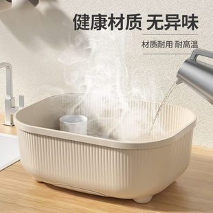 塑料沥水碗柜收纳箱厨房碗筷收纳盒碗碟架家用带盖防尘沥水碗架