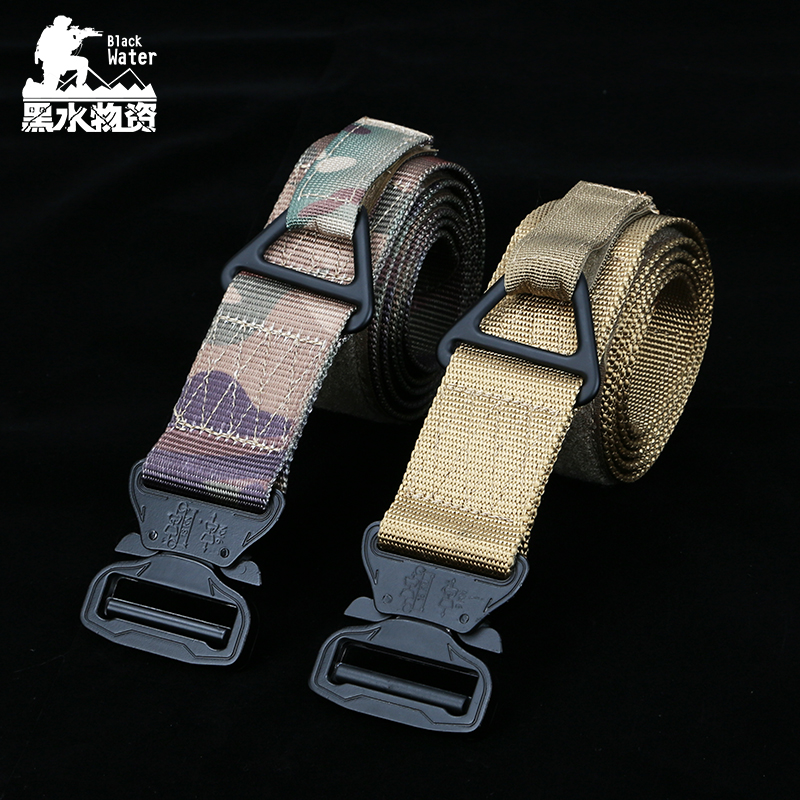 户外战术腰带多功能自动扣作训服武装带尼龙编织内腰带军迷裤带