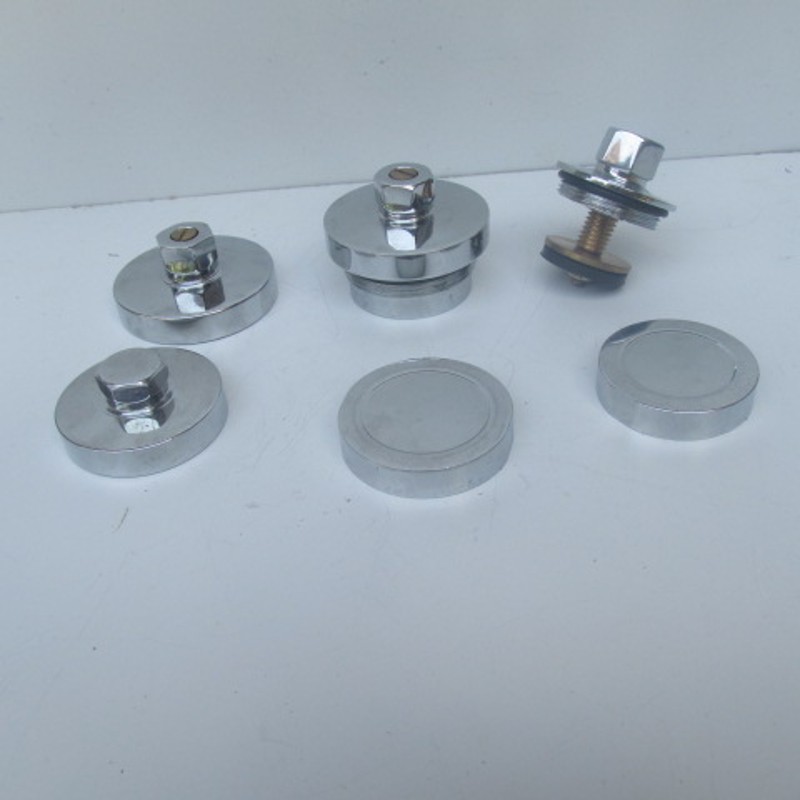 冲洗阀配件 盖子 带调节盖 蹲便池大小便冲水器盖 后盖39 42顶帽