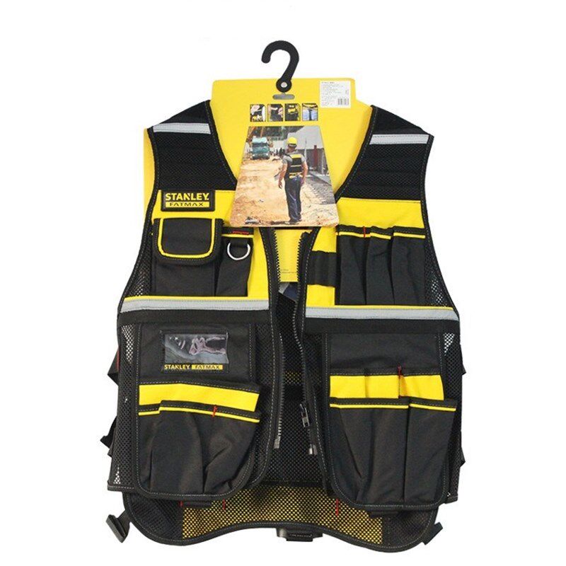 史丹利工具背心工作马甲电工工具包工作服工作衣SDFMST530201-23